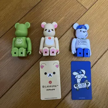 리락쿠마 피규어 3개 세트 카드 포함