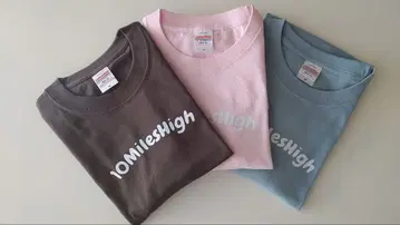 10MilesHigh T셔츠 애시드 블루 UnitedAthle