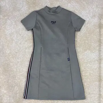 FILA 그레이 숏 슬리브 원피스