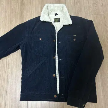 Wrangler 네이비 코듀로이 보아 자켓 어반 리서치