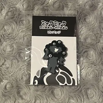 완판템 오사카 만박 회장 인기 블랙 미야쿠미야쿠 핀 배지 D 오