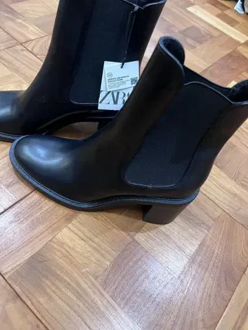 ZARA 사이드 고어 부츠 25.5cm EU40