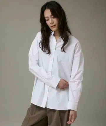 잇츠인터내셔널 코튼 오버사이즈 셔츠