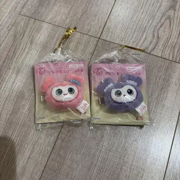 TWICE 마스코트 핑 헤어핀 봉제 인형 GIGO
