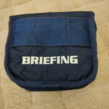 퍼터 커버 브리핑 BRIEFING 말렛 타입 네이비