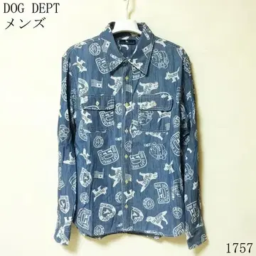 DOG DEPT 데님 셔츠 M