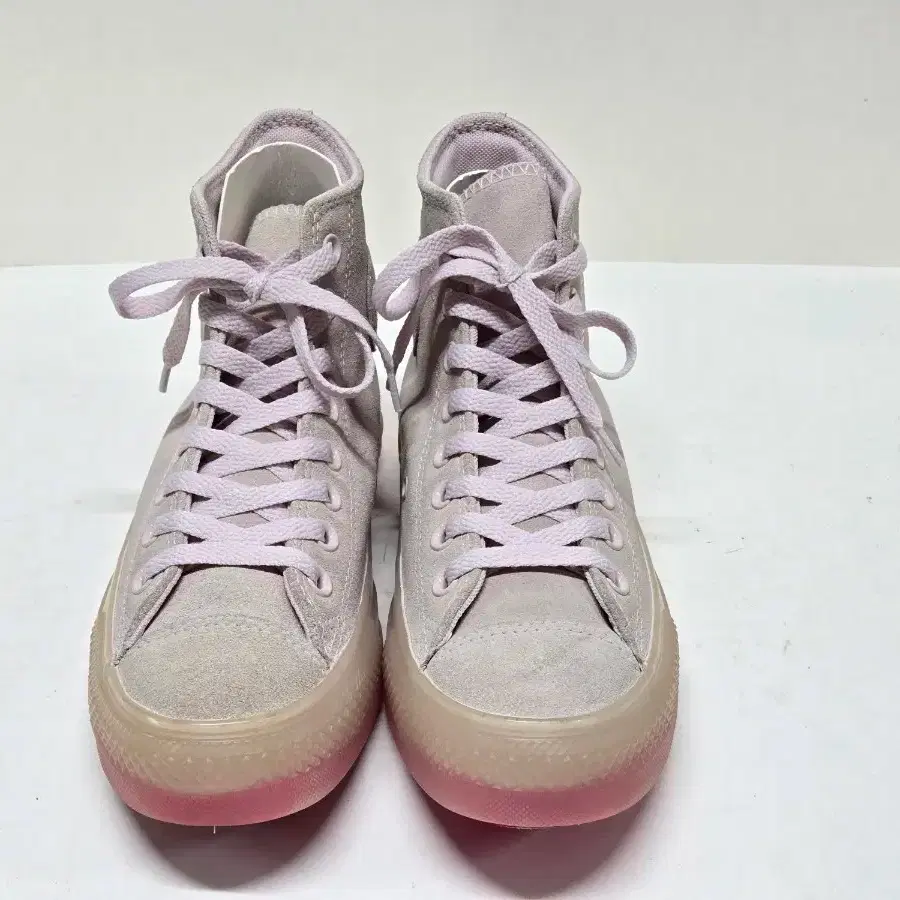 CONVERSE 컨버스 Converse Suede High-Top Sneakers Pink Sole 250