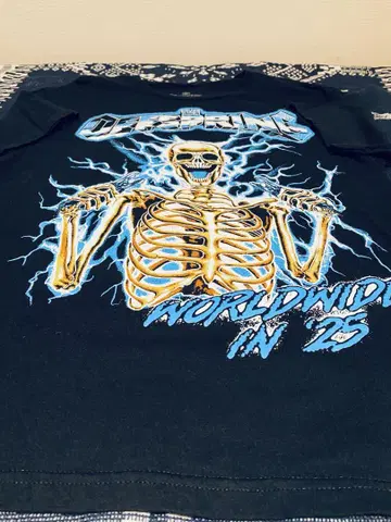 THE OFFSPRING WORLDWIDE IN '25 티셔츠 블랙/XL