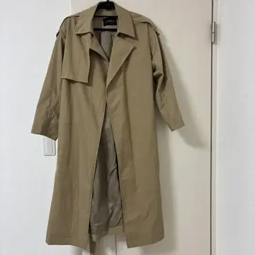 그린 레이블 릴랙싱 트렌치코트 베이지