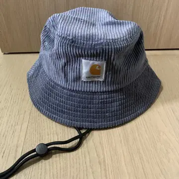 Carhartt 코듀로이 버킷 햇 그레이