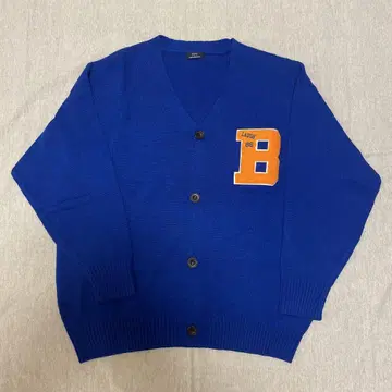 ITEMS URBAN RESEARCH 파란색 V넥 가디건