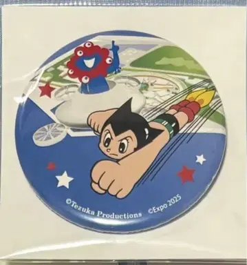 오사카 만박 EXPO 2025 한정판 철완 아톰 테즈카 캔뱃지