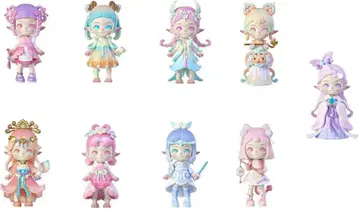 SIMONTOYS ROOYIE 보물 선령 시리즈 피규어 9개입 BOX