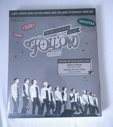 SEVENTEEN DVD FOLLOW AGAIN TO JAPAN