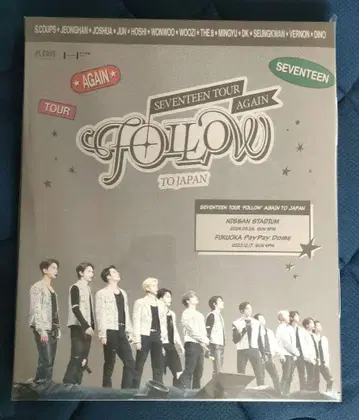 SEVENTEEN DVD FOLLOW AGAIN TO JAPAN