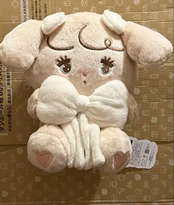 mikko 캐릭터 안아주는 리본 봉제 인형 너트