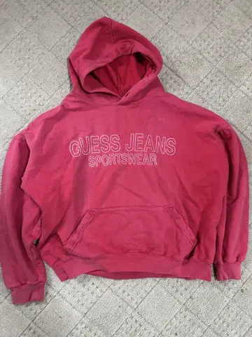90s~00s GUESS JEANS 후드티 페이드 구제 의류
