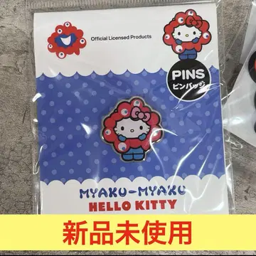 만박 한정판  미야쿠미야쿠 산리오 키티 미사용 새상품 핀 배지