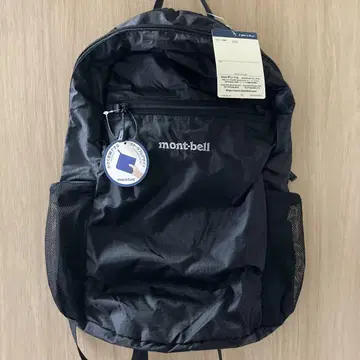 mont-bell 블랙 백팩 15L