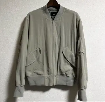 HARE 하레 폴리에스테르 플라이트 자켓 ma-1 블루종