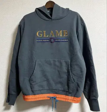 glamb 그램 GLAMB 로고 자수 후디 후드티