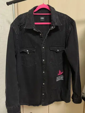 ZARA 데님 자켓