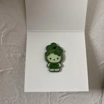 오사카 간사이 박람회 일본관 모 키티 시크릿 핀 배지 카사노리