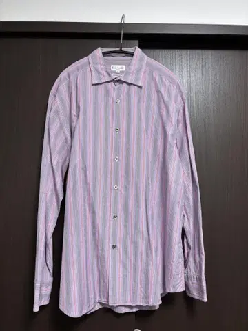 폴 스미스 스트라이프 패턴 긴팔 셔츠 XL