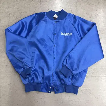 90s AIRBURST 나일론 바시티 자켓 미국제 XL 파랑 usa제