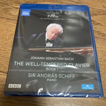새상품 바흐 평균율 클라비어 곡집 제1권 안드라스 쉬프 Blu-ray