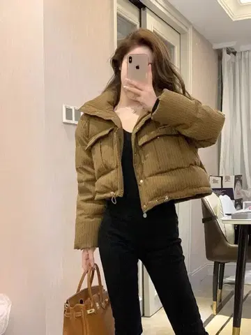 가을/겨울에 대활약! 넉넉한 미니 아우터 심플 세련된 디자인