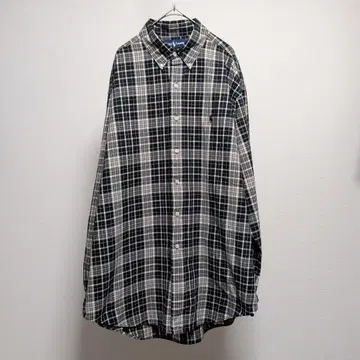 랄프 로렌 BLAKE 블레이크 90s 체크 L 옥스퍼드