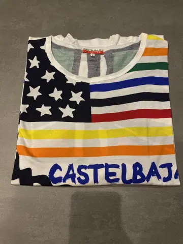 CASTELBAJAC 컬러풀 T셔츠