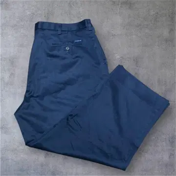 DOCKERS 슬랙스 치노 팬츠 블랙 40 x 29 남성용 와이드 실루엣