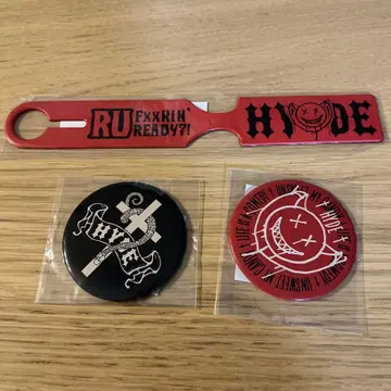 HYDE 페스티벌 굿즈 3종 세트
