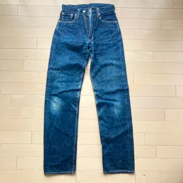 EVISU 데님 W26 Lot 2502 No.2 청바지 팬츠 J4