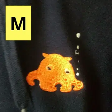 graniph 멘다코 자수 풀오버 후드티 M 사이즈