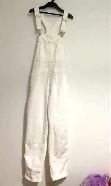 GAP 화이트 오버롤