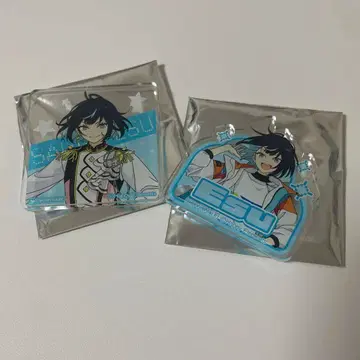 앙스타 에스프리 에스 사기리 쇼슈 아크릴 배지 빅 에코 콜라보