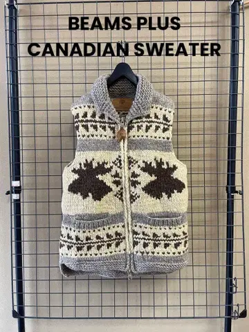 BEAMS PLUS 빔즈플러스 CANADIAN SWEATER