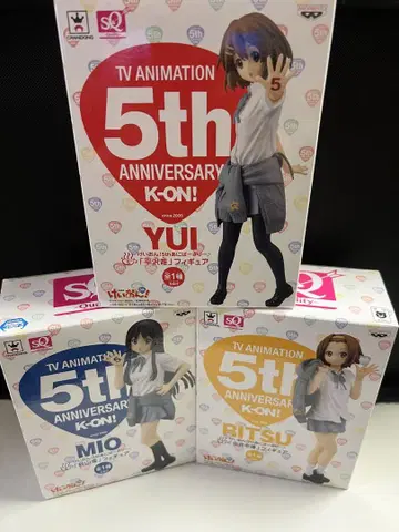 K-ON! 5th Anniversary 피규어 세트