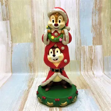 초초레어 칩과 데일 Chip Dale 크리스마스 라이트업 피규어