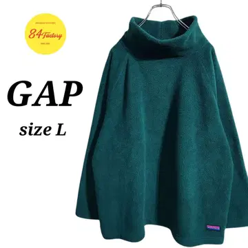 90s GAP 아크틱 플리스 볼륨 넥 무지 남성용 L
