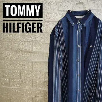 타미힐피거 TOMMY HILFIGER 구제 긴팔 셔츠 XL