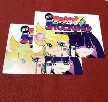PANTY&STOCKING 애니메이션 재팬 빅 엽서 스티커