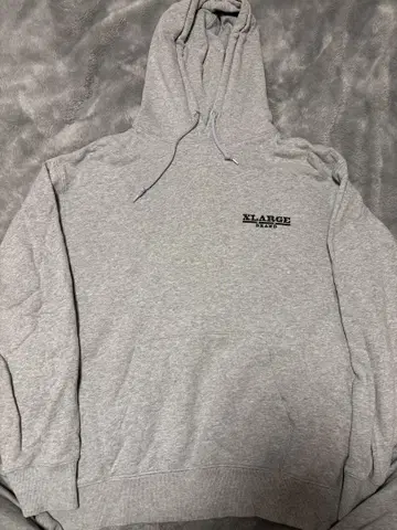 XLARGE 그레이 후드티 M 사이즈