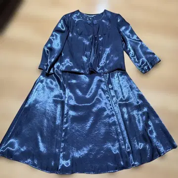 LAURA ASHLEY 네이비 수트 세트