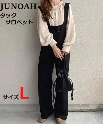 새상품급 JUNOAH 턱 살로펫 (블랙)