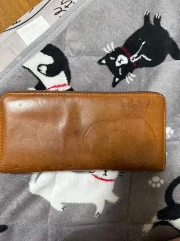 스누피 PEANUTS 천연 가죽 장지갑 당일 발송