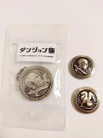 던전밥 메탈 키링 코인벌레 3세트